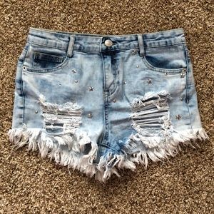 Almost Famous Cut-Off Jean Shorts